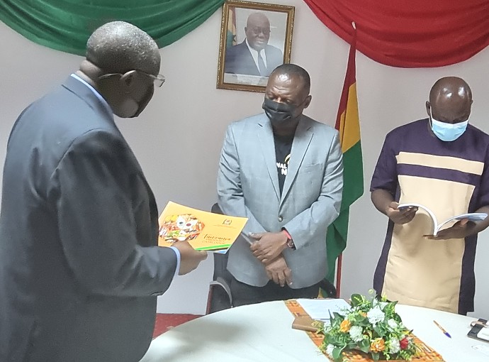 H. E. Dr Benson Alfred Bana and Mr Clement Osei- Amoako, President GNCCI