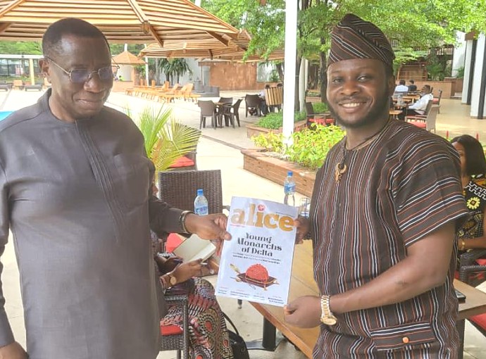 H. E. Dr. Benson Alfred Bana and Mr. Nwachukwu Kingsley