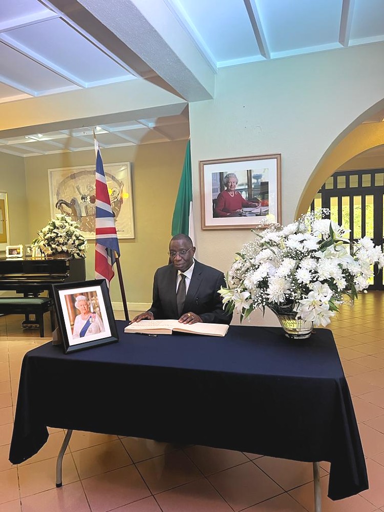 His Excellency Dr. Benson Alfred Bana, High Commissioner of the United Republic of Tanzania to the Federal Republic of Nigeria.