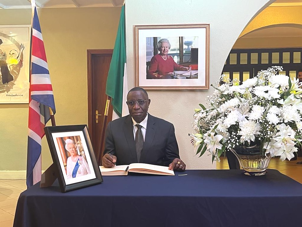 His Excellency Dr. Benson Alfred Bana, High Commissioner of the United Republic of Tanzania to the Federal Republic of Nigeria.