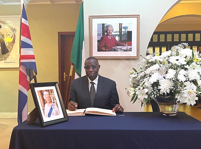 His Excellency Dr. Benson Alfred Bana, High Commissioner of the United Republic of Tanzania to the Federal Republic of Nigeria.